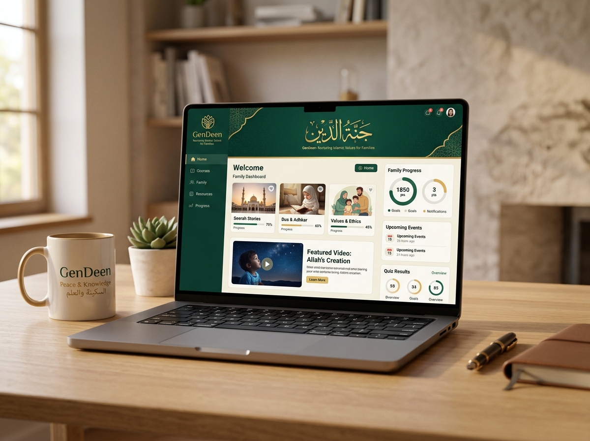 برنامج GenDeen على الحاسوب والهاتف